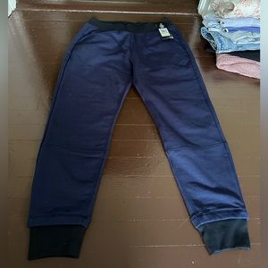 Women’s blue under armour sweatpants never worn